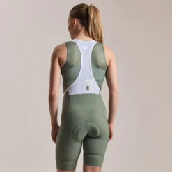 Salopette donna Rapha Pro Team Cargo - Verde