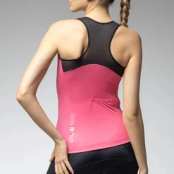 Top donna Ale Pragma Color Block - Rosa scuro