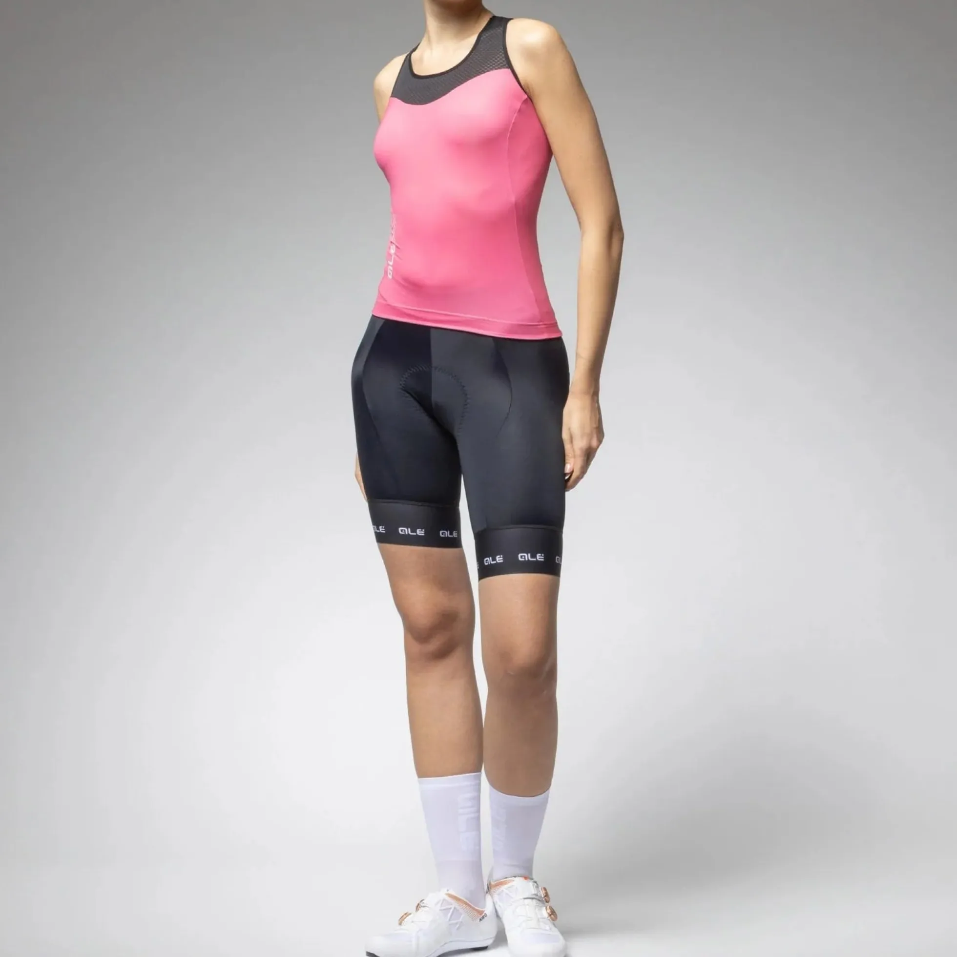 Top donna Ale Pragma Color Block - Rosa scuro