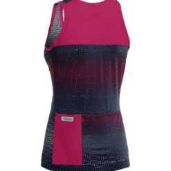 Top donna Dotout Rainbow - Blu fucsia