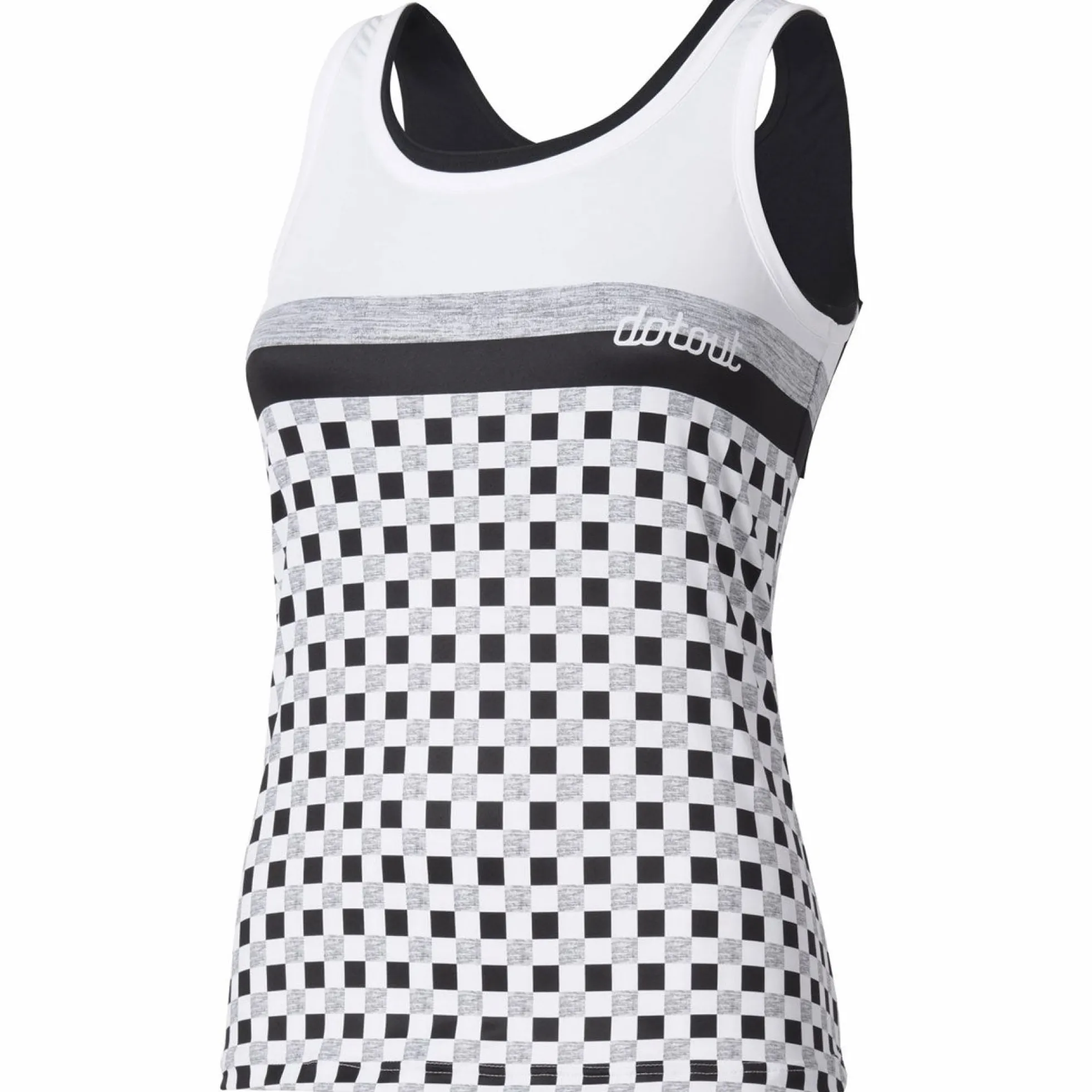 Top donna Dotout Square - Nero