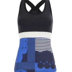 Top donna Santini Scia Optic - Blu