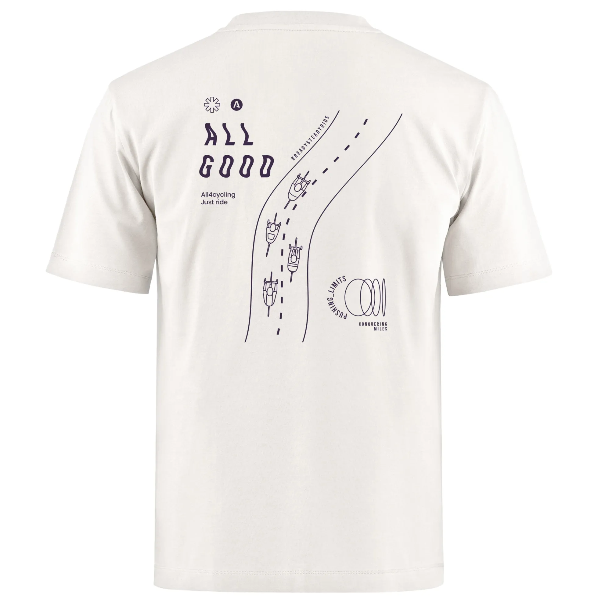T-shirt All Good - Bianco