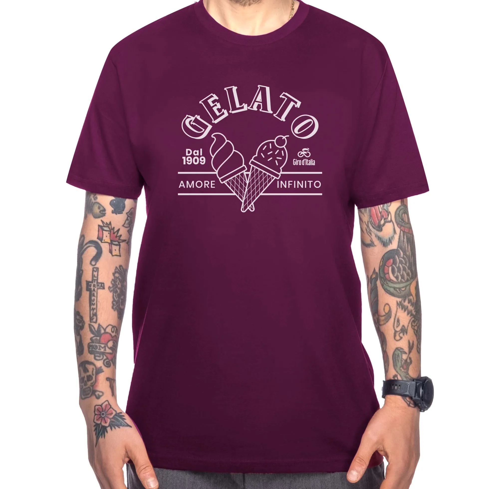 T-shirt Gelato Amore Infinito Giro d'Italia