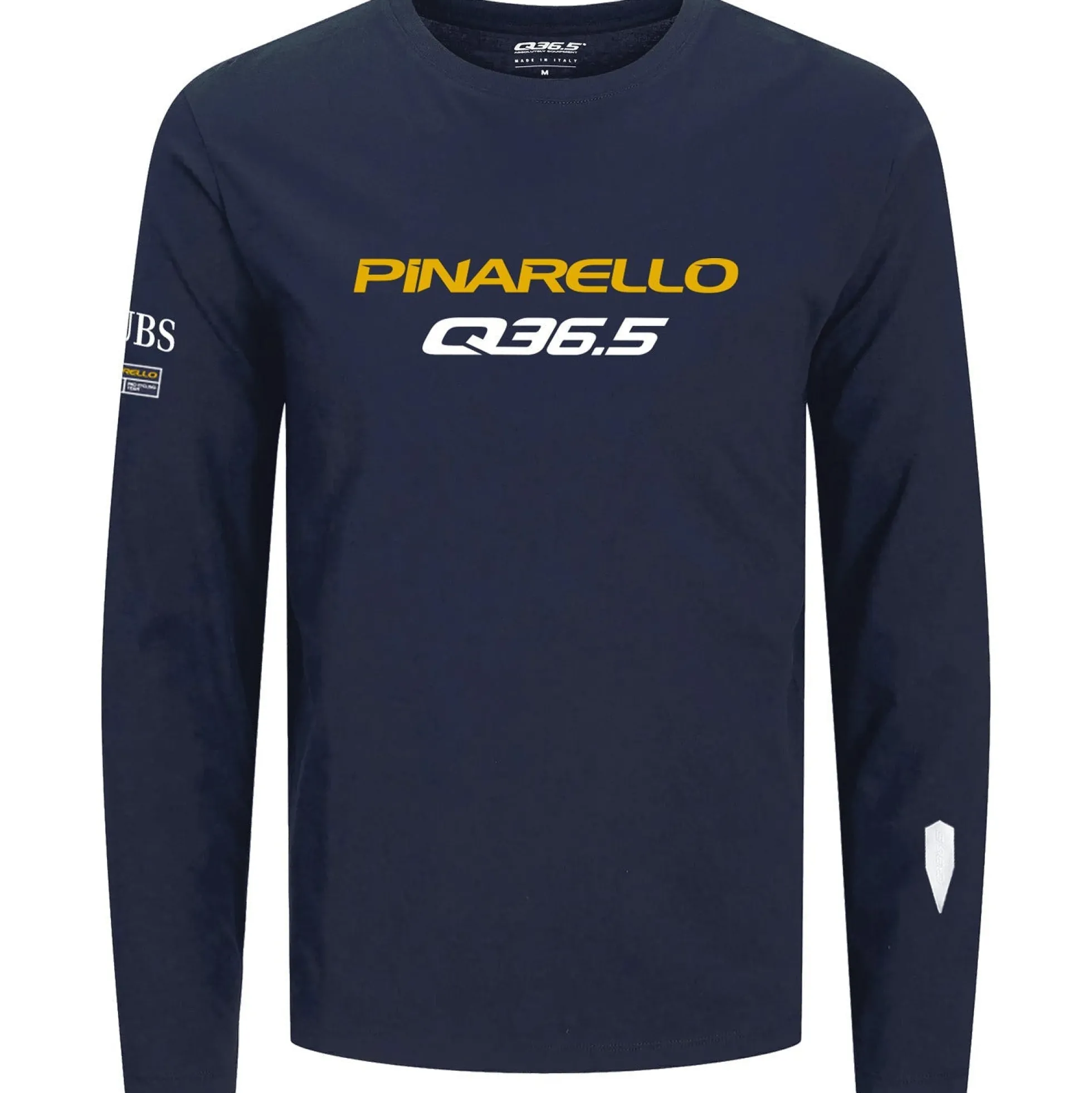 T-Shirt maniche lunghe Pinarello-Q36.5 Pro Cycling Team 2026 - Blu