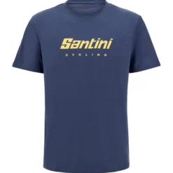 T-Shirt Santini Brand - Blu