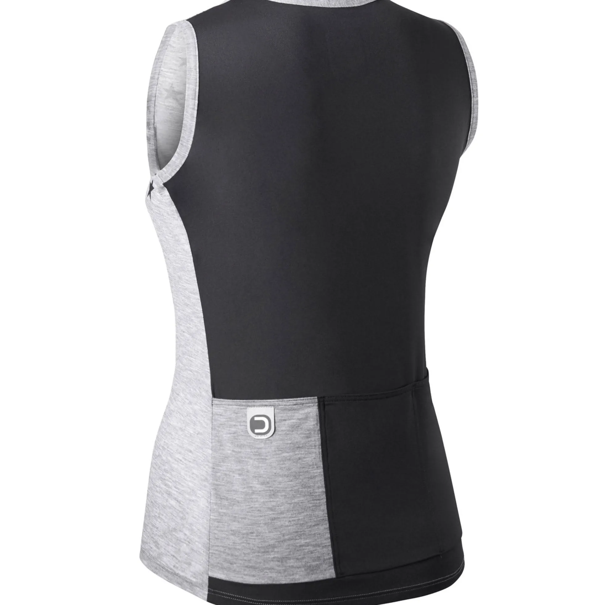 T-shirt senza maniche donna Dotout Stars Muscle - Nero